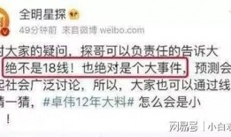 卓伟月底爆料视频是真的吗,卓伟月底爆料视频真实性揭秘